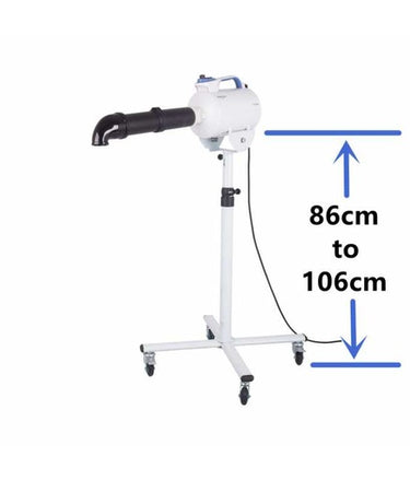 Shernbao Stand and Hard Pipe Combi Set For DHD-2400T/SHD Series - 86cm to 106cm (The dryer is not included)